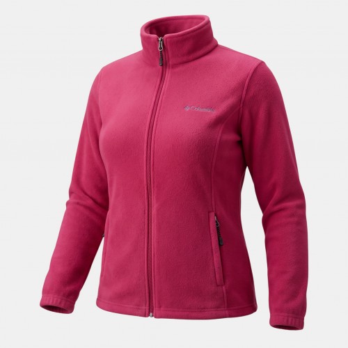 Columbia Γυναικεία Ροζ Fleece Ζακέτα / Pre Owned